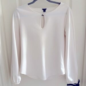 Ann Taylor Classic Cream Blouse